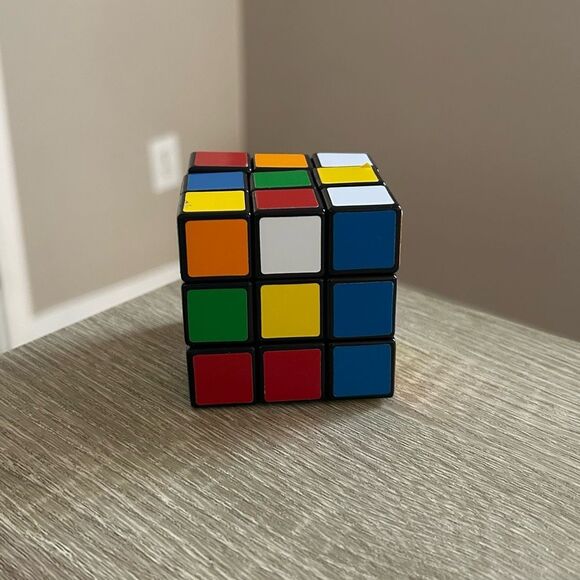 PREOWNED … Colorful RUBIK’S Puzzle Cube - Picture 2 of 2